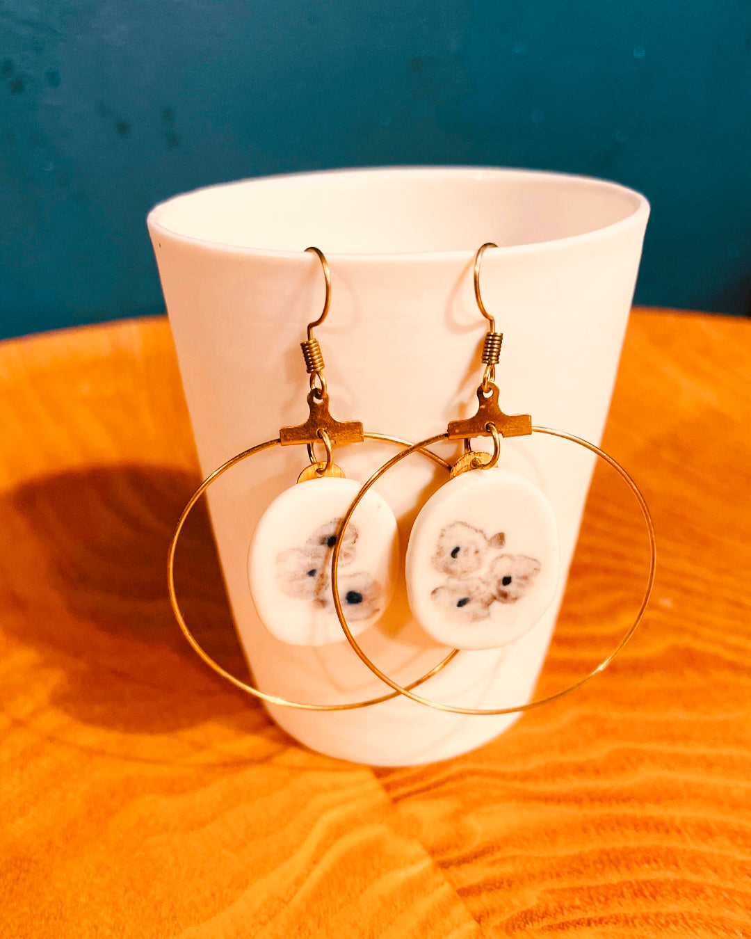 Boucles en céramique